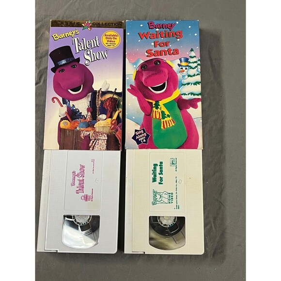 2 Barney Classic Collection VHS Walk Around The Block Seasons Talent Show - Picture 7 of 7